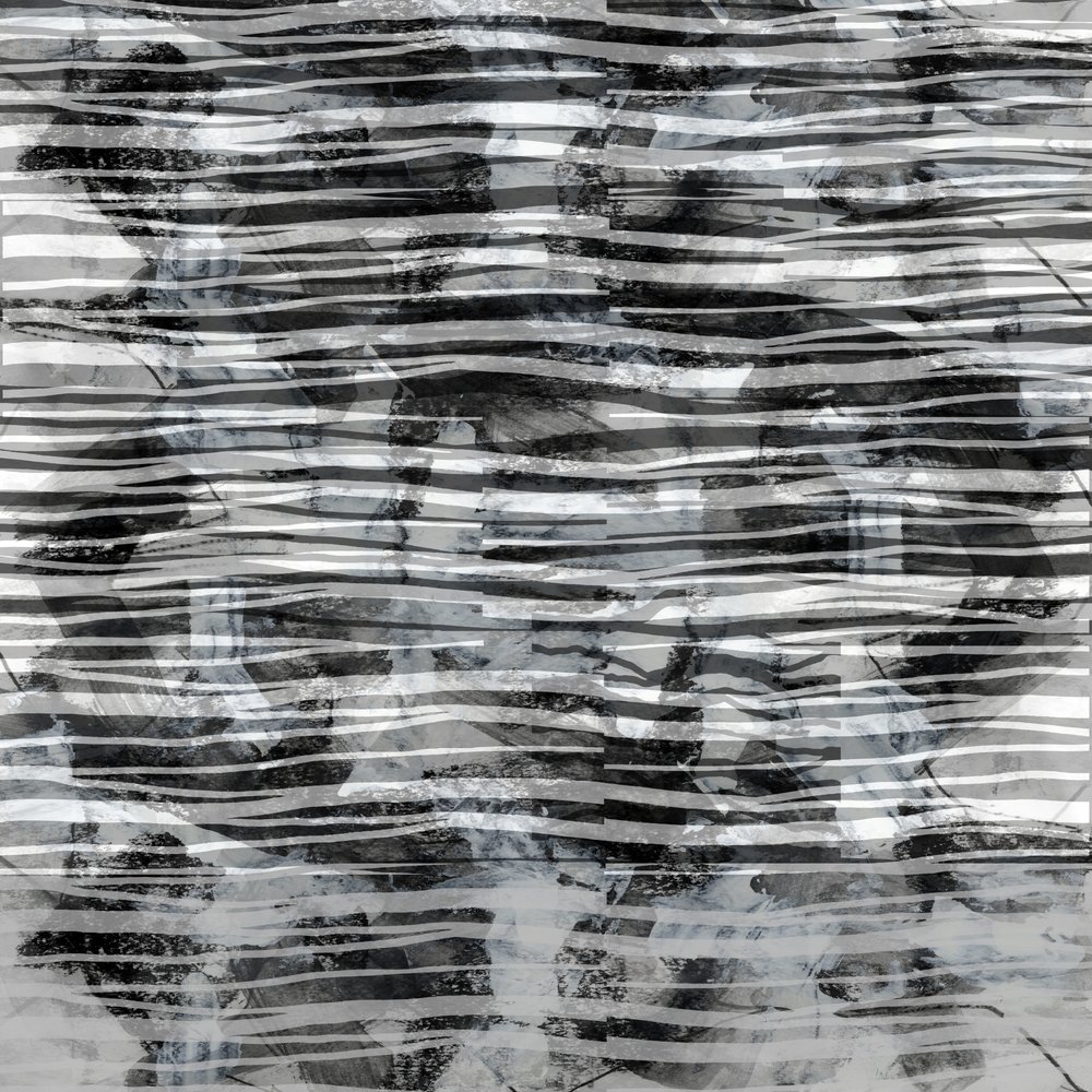 Monochrome gestreepte textuur door cartissi