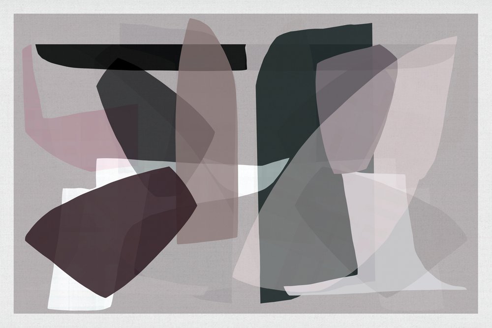 Gedempte abstracte lagen door cartissi