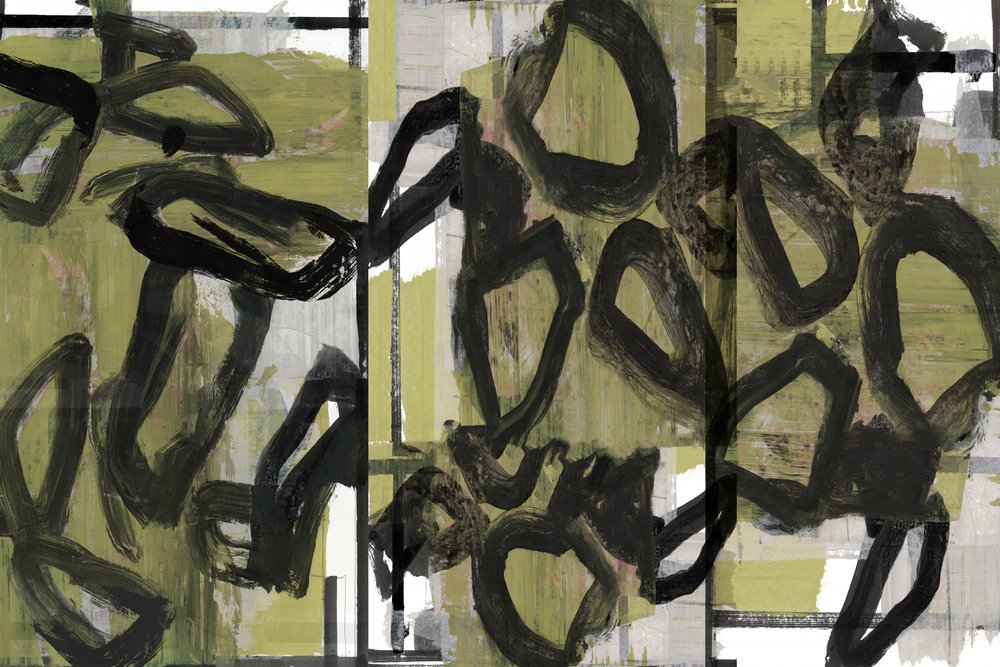 Biologische olijfolie-abstractie door cartissi
