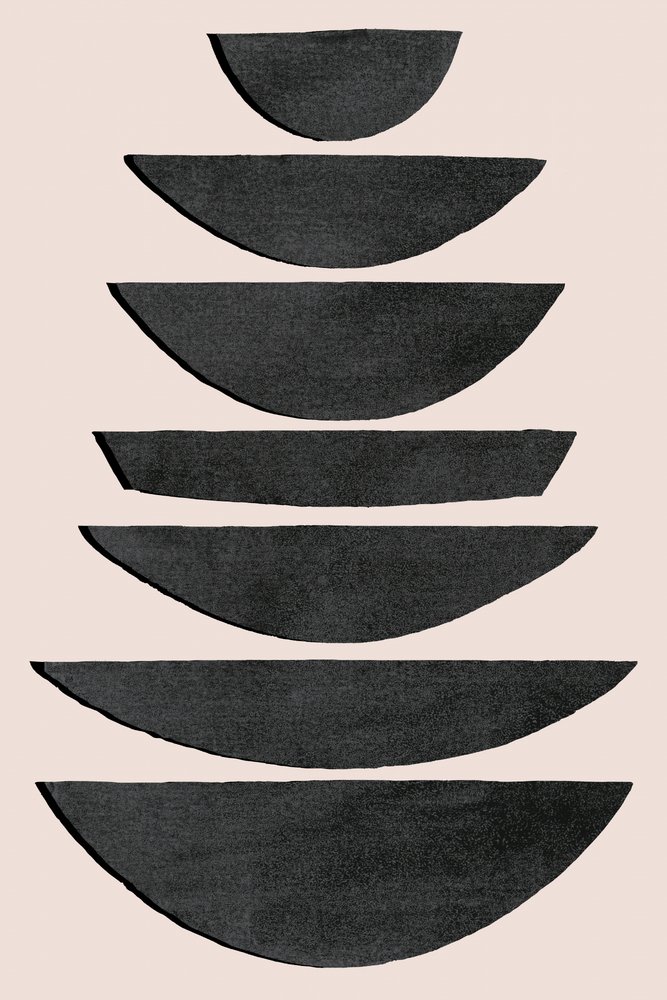 Organische gestapelde vormen door cartissi