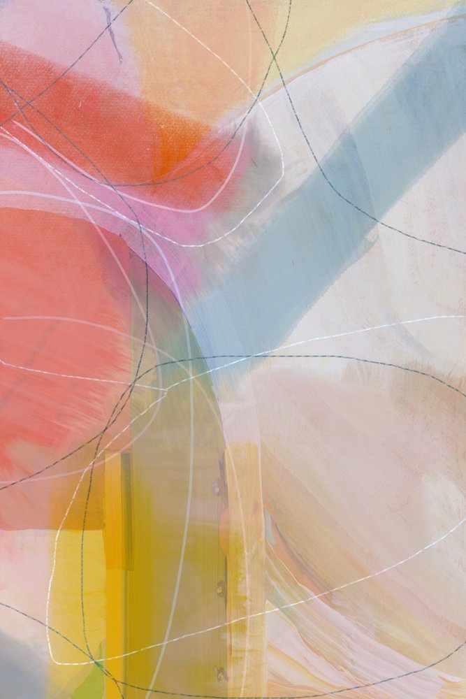 Zachte abstracte stroming door cartissi