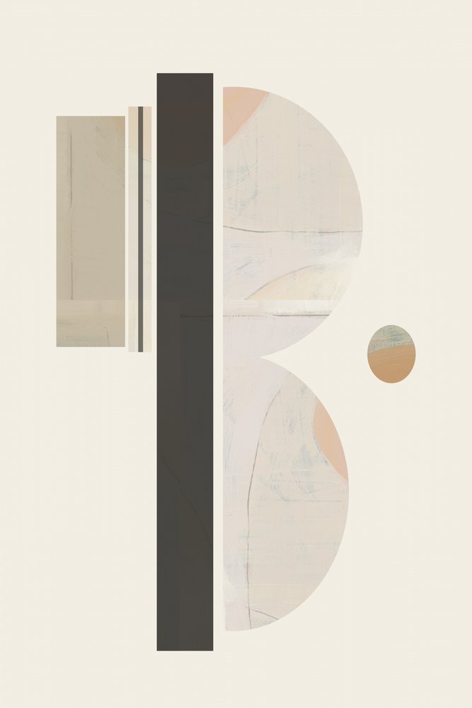 Zachte geometrische balans door cartissi