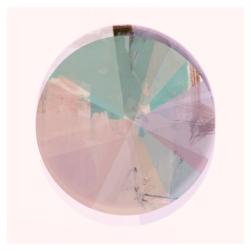 Zachte geometrische cirkel door cartissi