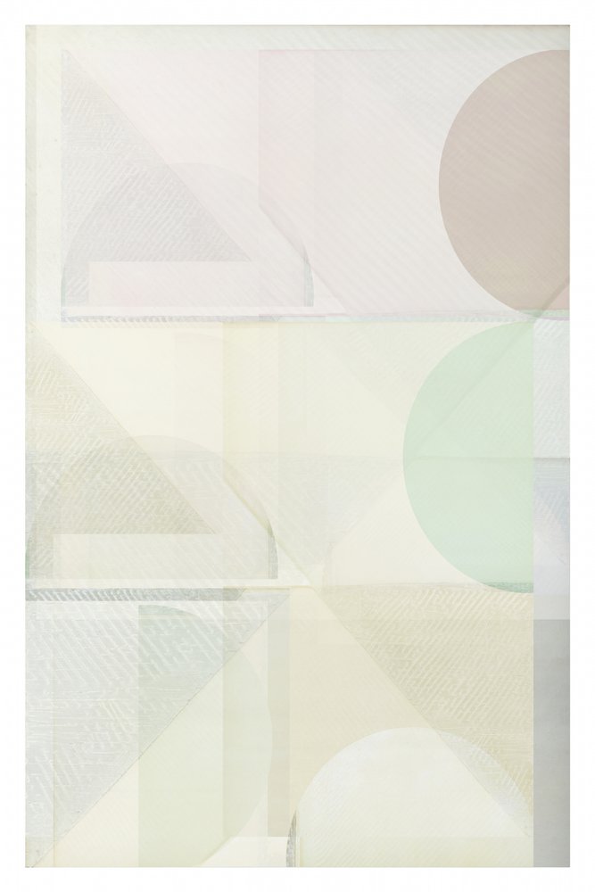 Zachte pastelgeometrie door cartissi