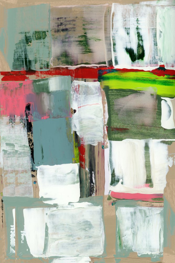 Levendige abstracte blokken door cartissi