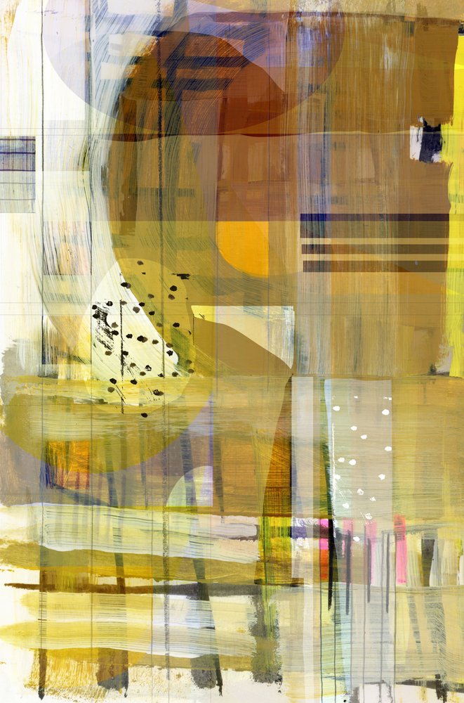Warme abstracte lagen door cartissi