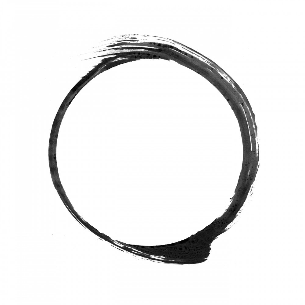 Zen Enso-cirkel door cartissi