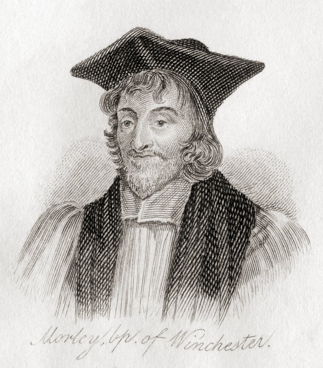 George Morley, 1598-1684 door Unknown