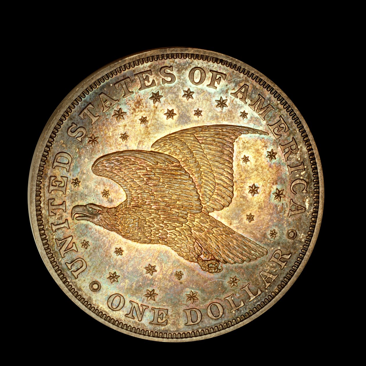 Zilveren Patroon Eén Dollar Munt, VS, President Andrew Jackson, 1837-1841 AD door Unknown
