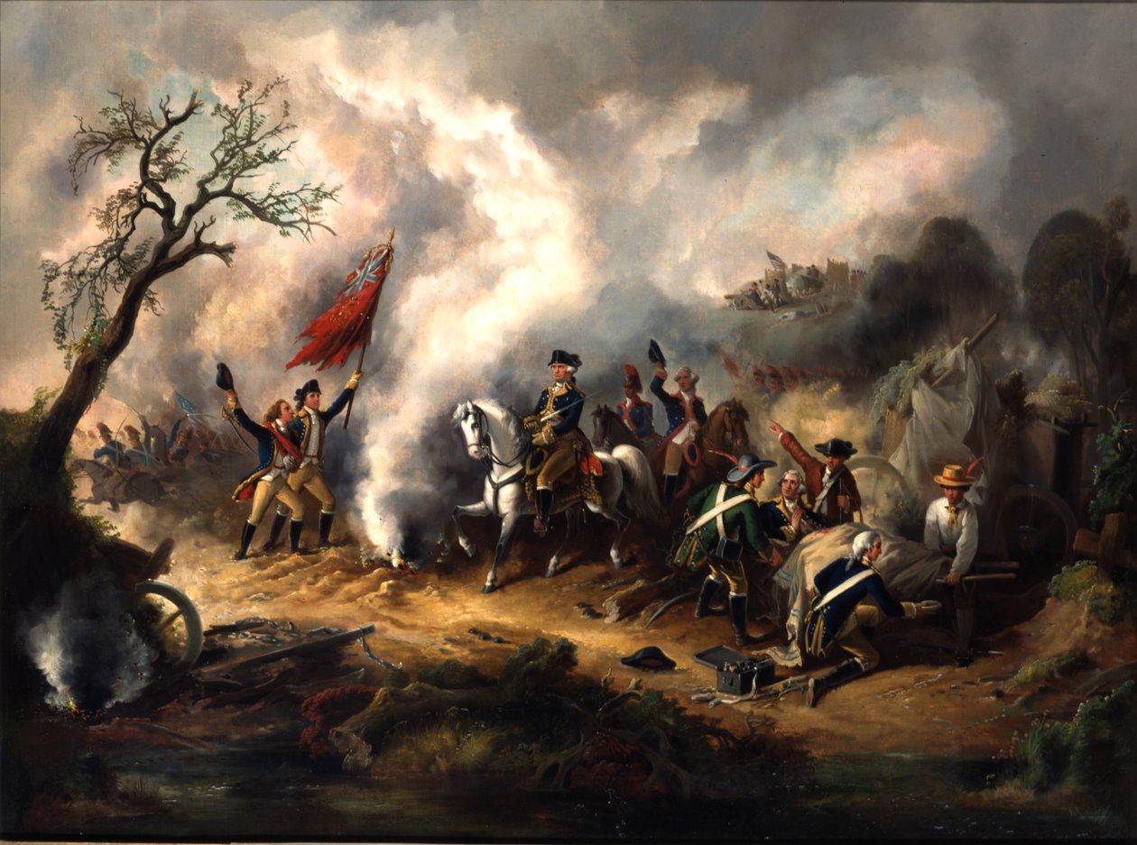 Slag bij Monmouth, 28 juni 1778 door American School