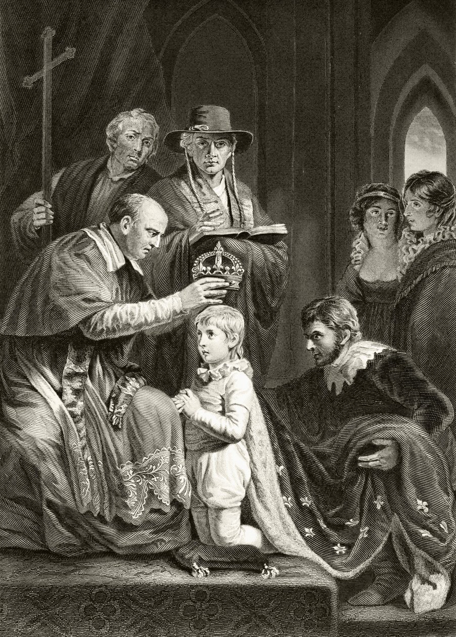 Kroning van koning Hendrik VI van Engeland, 6 november 1429, uit 