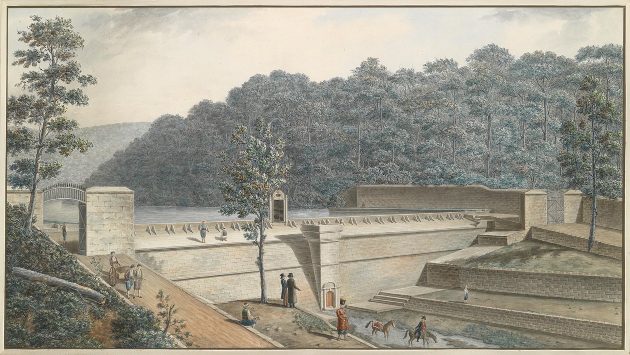 Dam in het Ottomaanse Rijk door Deutsch