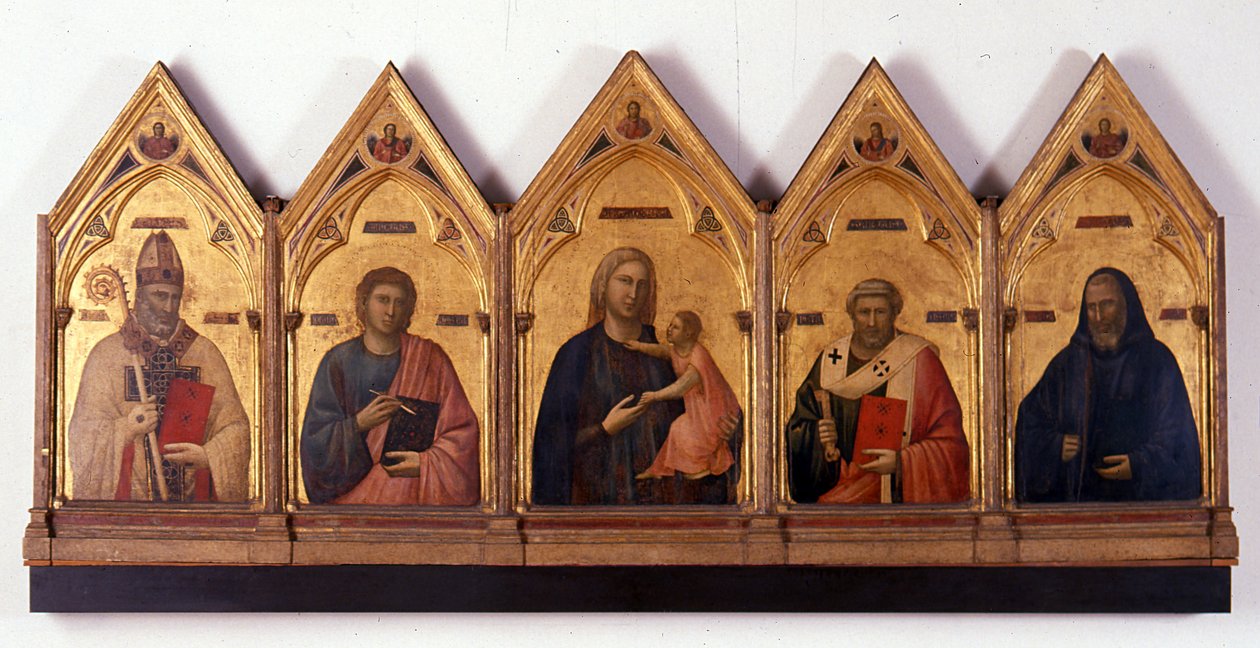 Polittico di Badia door Giotto di Bondone