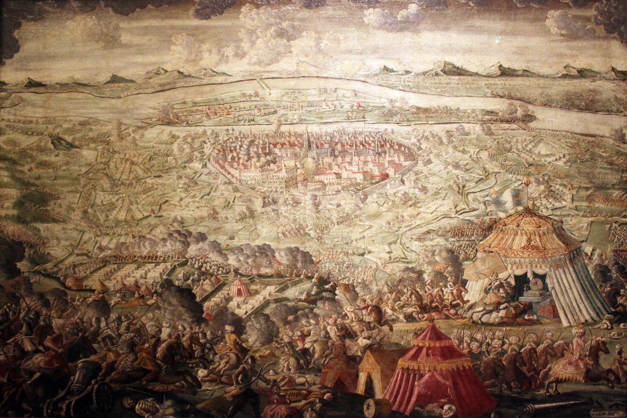 De bevrijding van Wenen op 12 september 1683 door Unknown