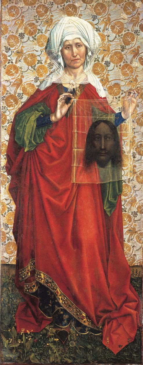 Sint Veronica, c.1428-30 door (1375/8 1444) Master of Flemalle