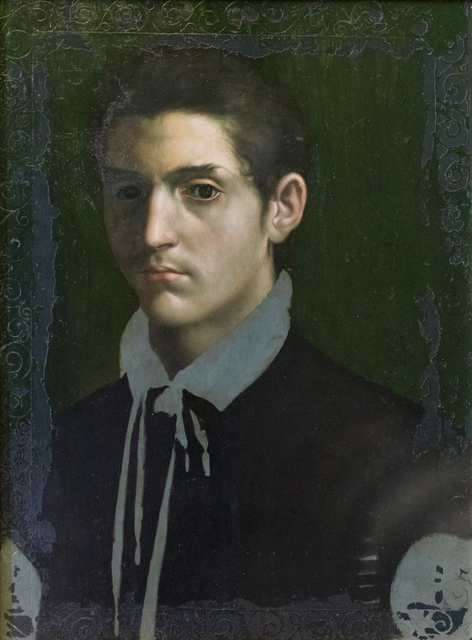 Portret van een jonge man door (1509 66) Daniele da Volterra