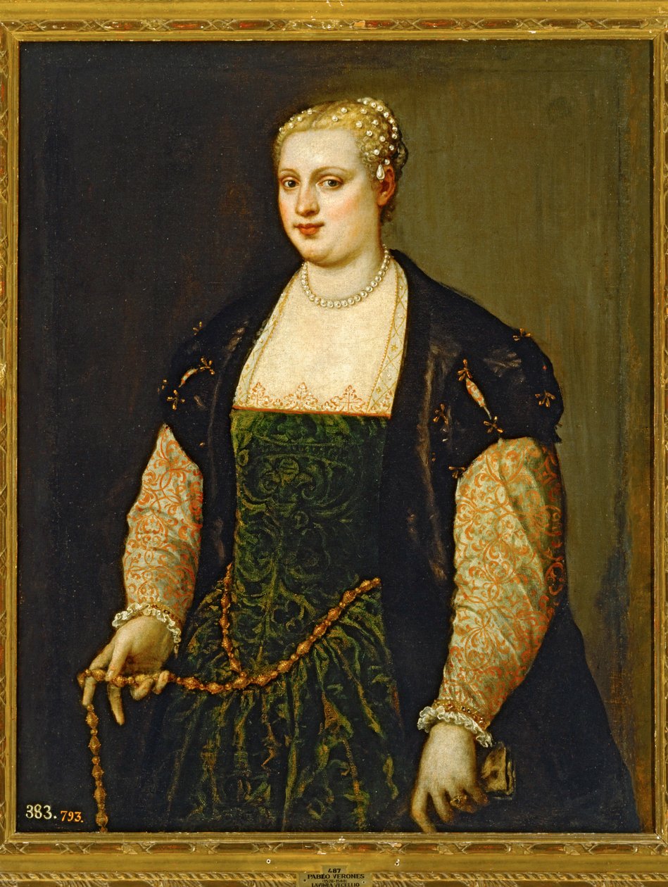 Lavinia Vecellio ... (schilderij op doek) door (1528-88) Veronese