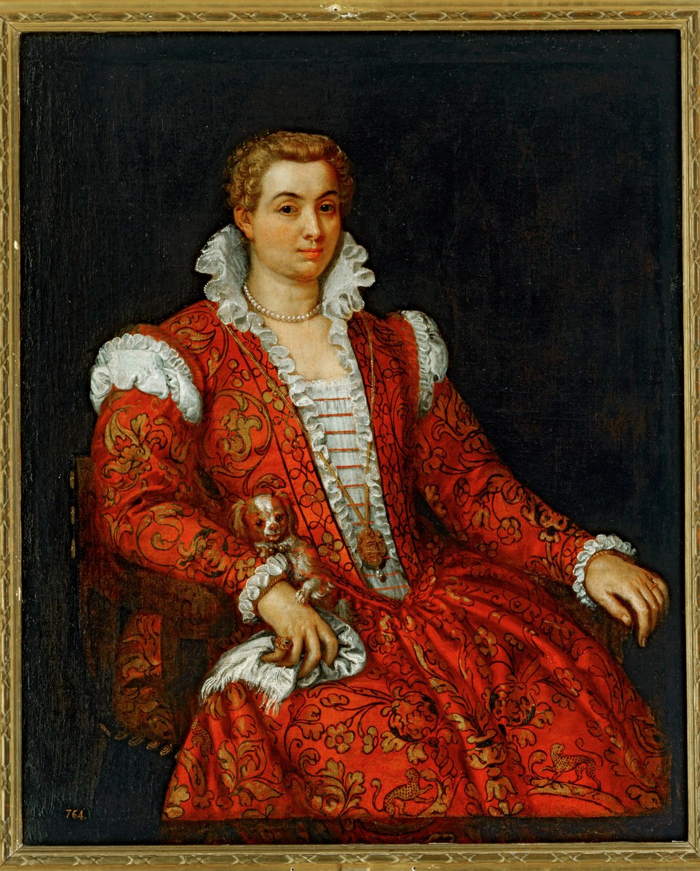 Livia Colonna ... (schilderij op doek) door (1528-88) Veronese
