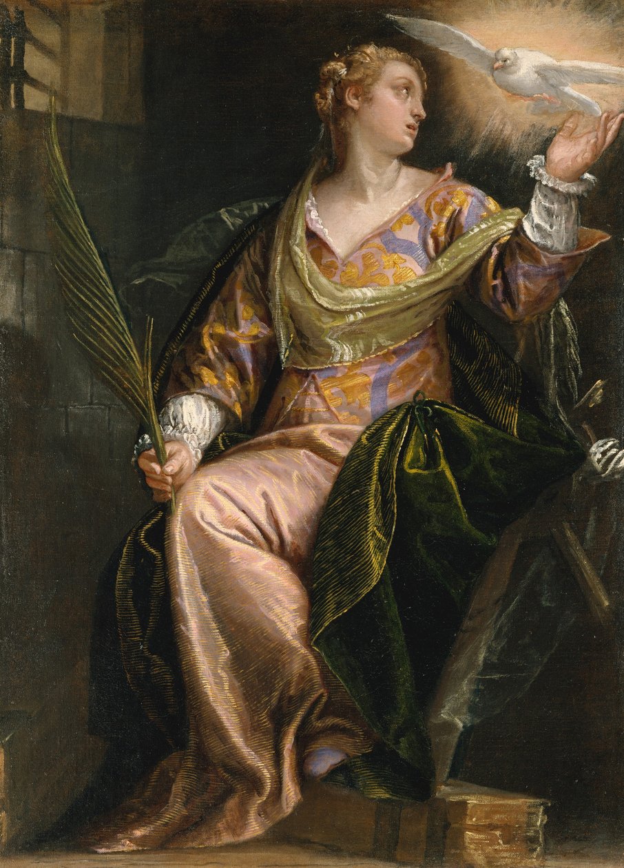 Sint Catharina van Alexandrië in de Gevangenis door Veronese
