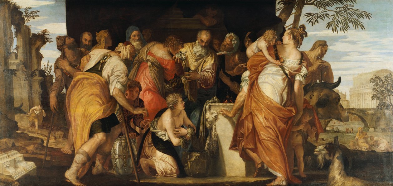 De Zalving van David door (1528 88) Veronese