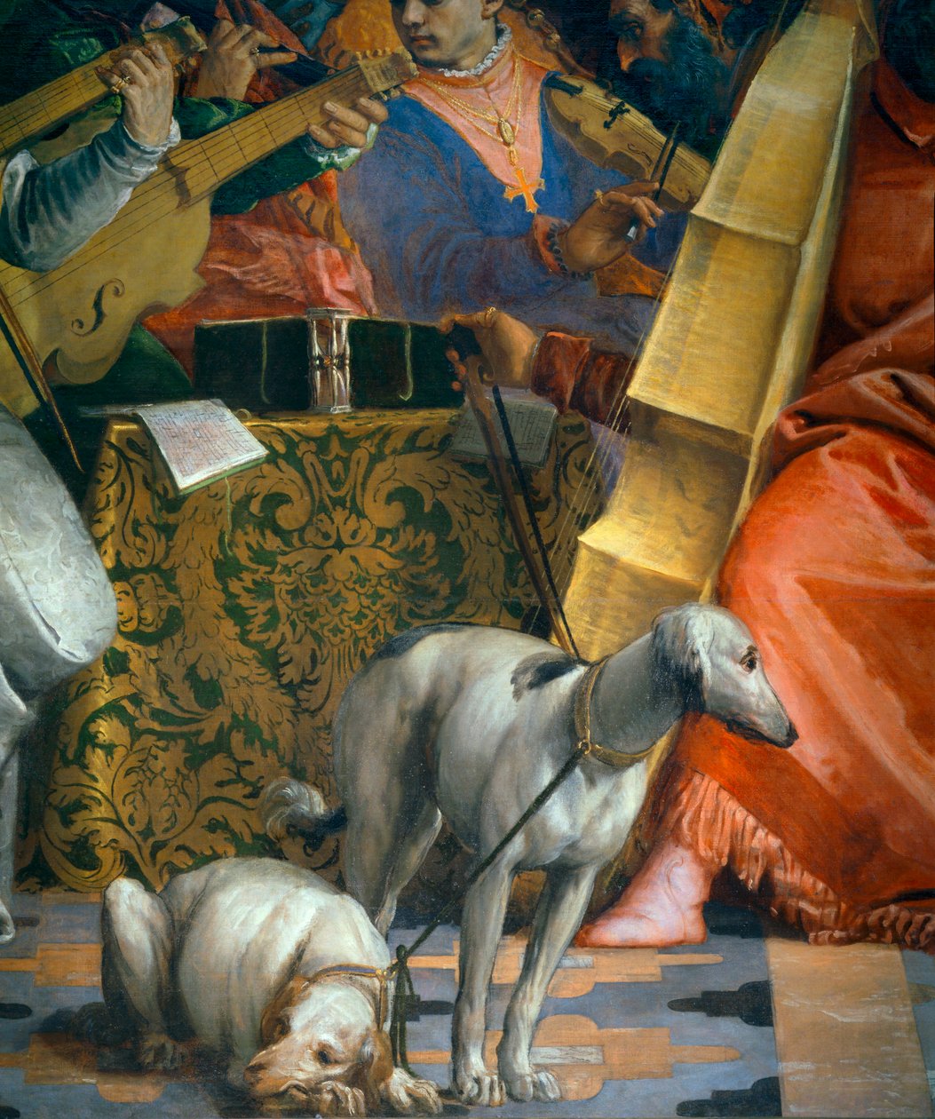 De bruiloft in Kana ... door (1528 88) Veronese