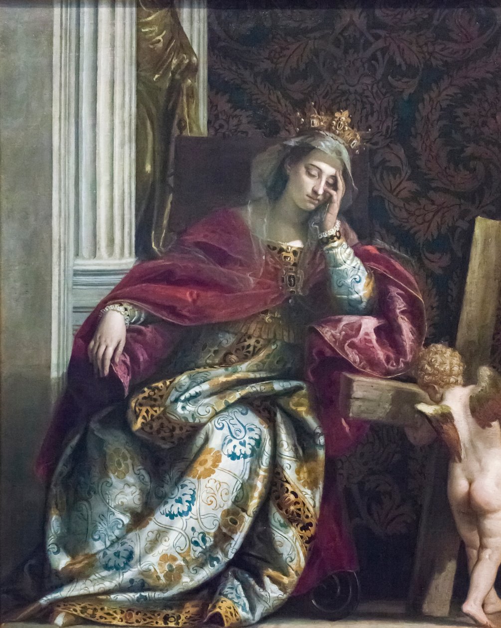 Visioen van St. Helena door (1528-88) Veronese