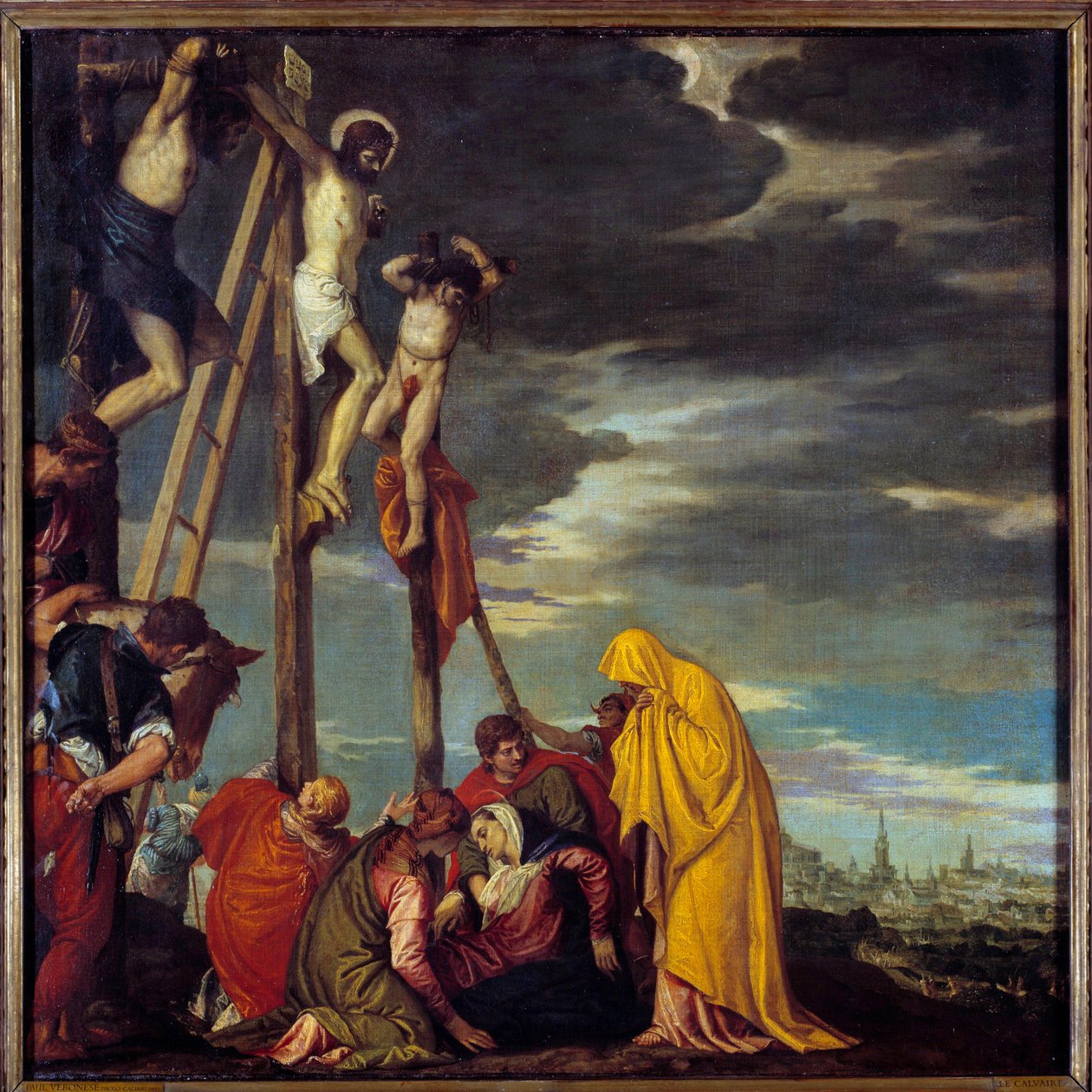 De Calvarie door Veronese
