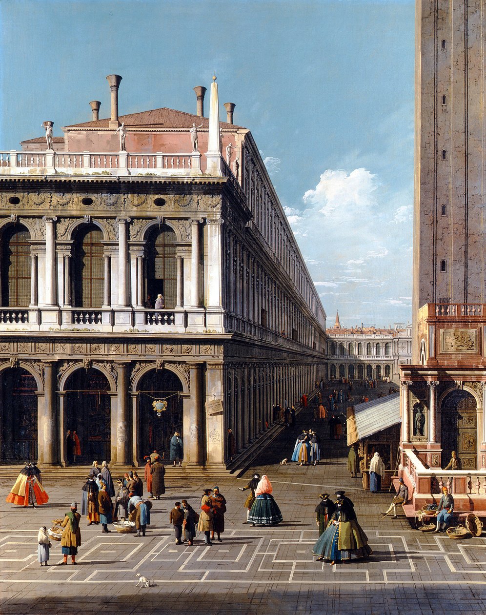 Piazza San Marco door Canaletto