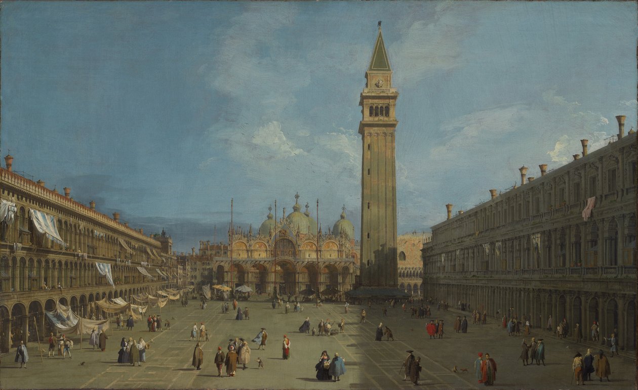 Piazza San Marco door Canaletto