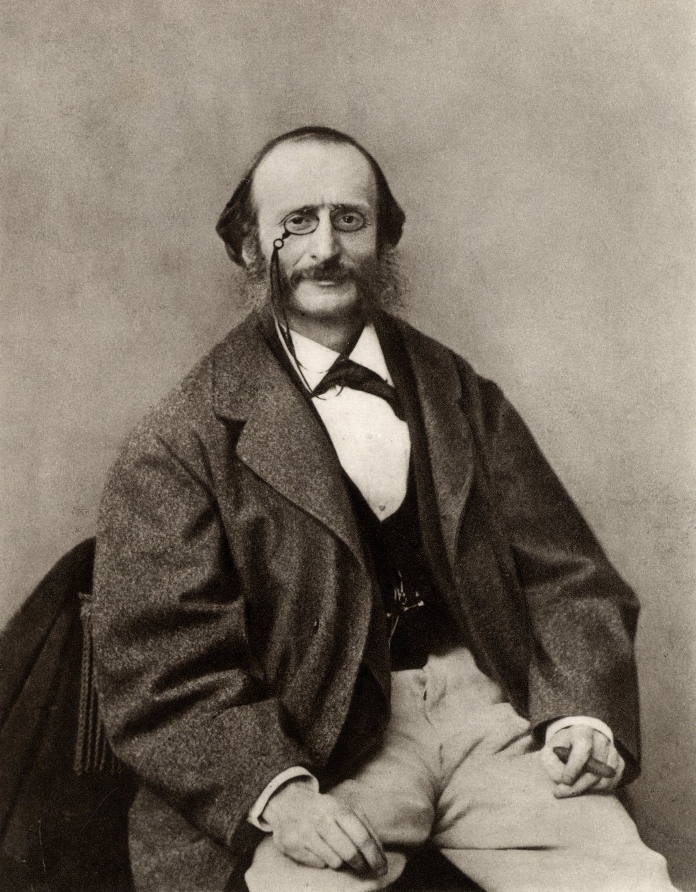 Jacques Offenbach (1819-1880) geboren Jakob Levy Eberst Offenbach in Keulen. Duits-geboren Franse opera-comique componist en dirigent door (1820 1910) Nadar