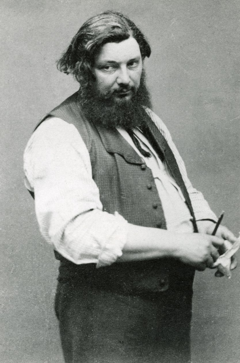 Gustave Courbet door (1820 1910) Nadar