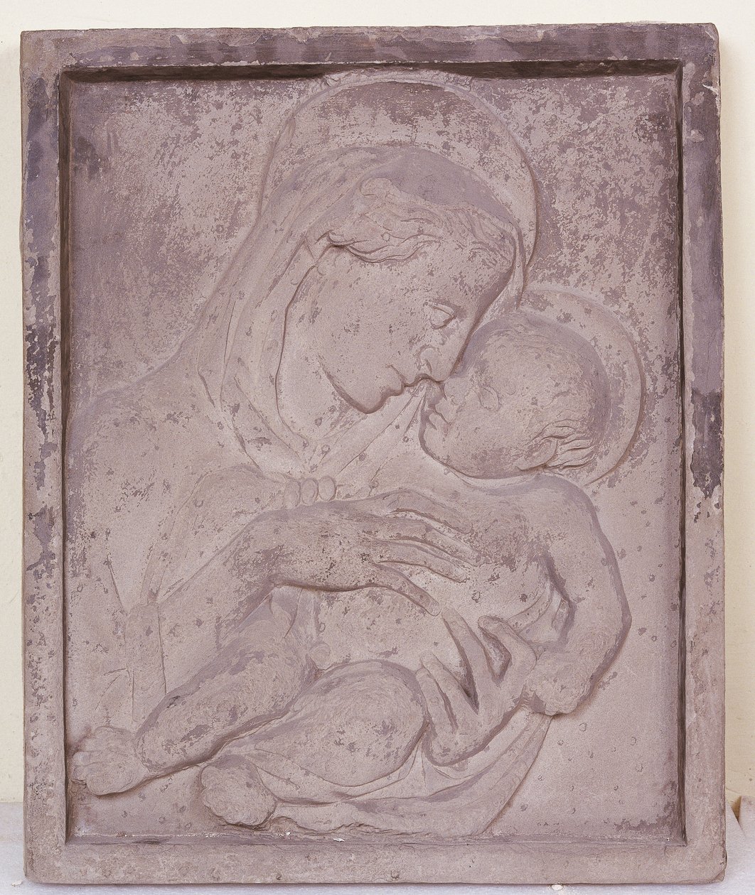 Madonna en Kind door (Workshop of) Donatello
