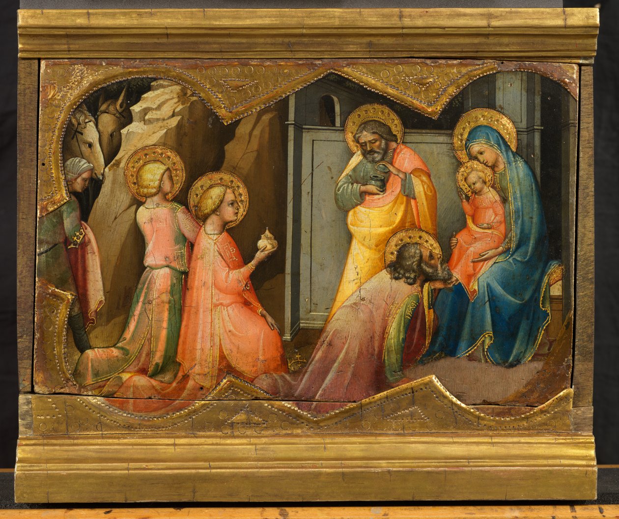 Aanbidding der Wijzen door (c.1370-1425) Lorenzo Monaco