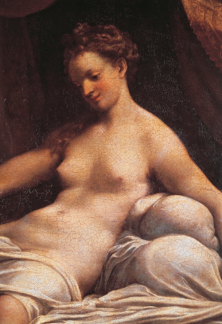 Danaë, door Antonio Allegri, bekend als Correggio door (c.1489 1534) Correggio