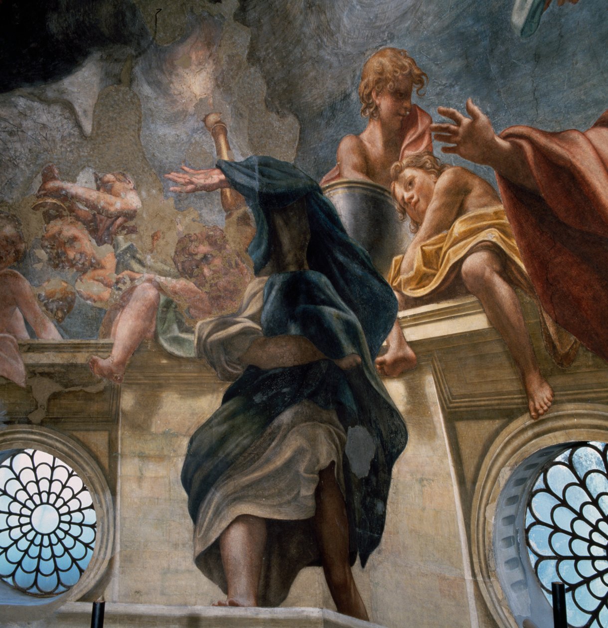 Apostel, detail van De Tenhemelopneming van de Maagd door (c.1489 1534) Correggio