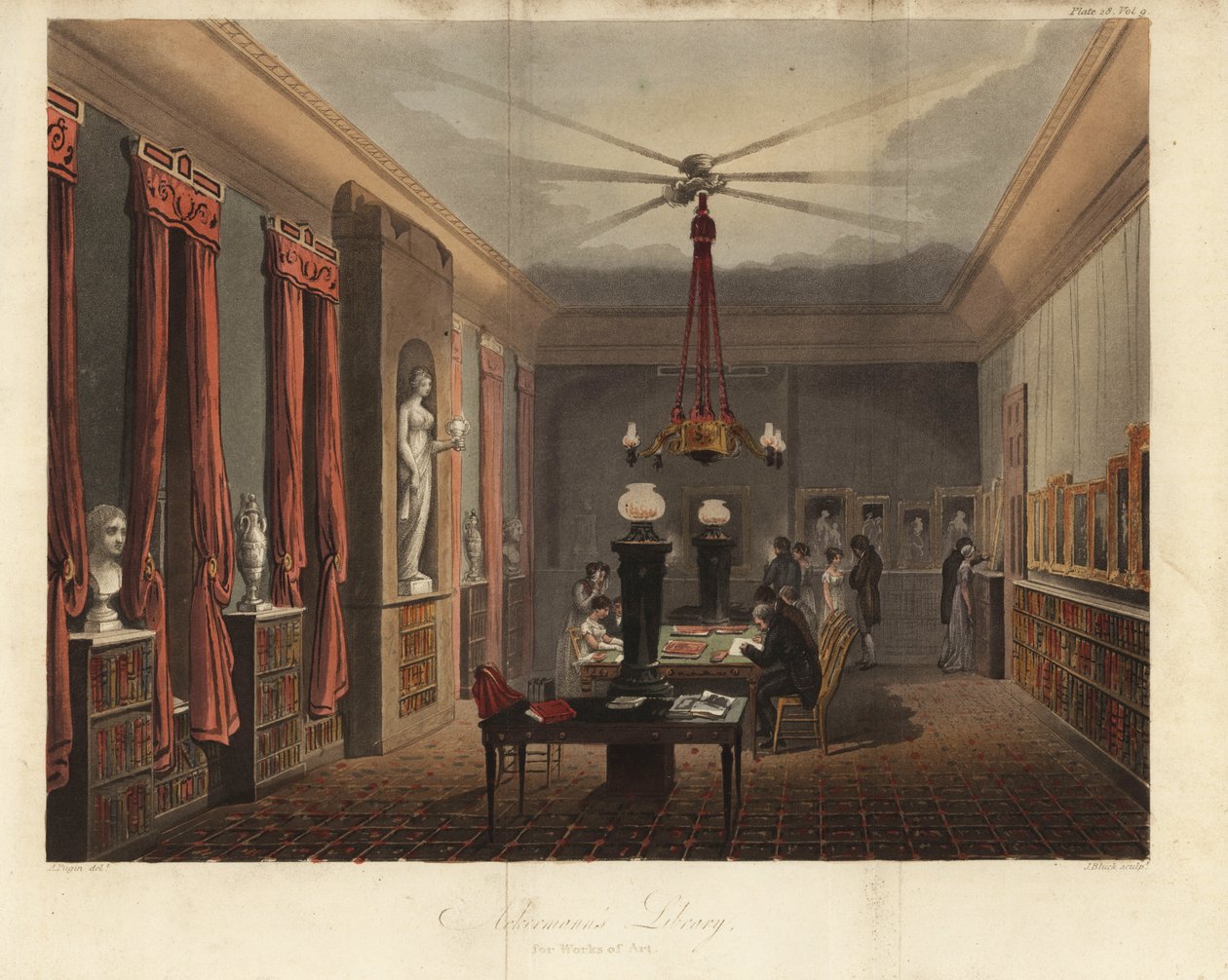Ackermanns bibliotheek voor kunstwerken, 101 The Strand, Londen door Unknown