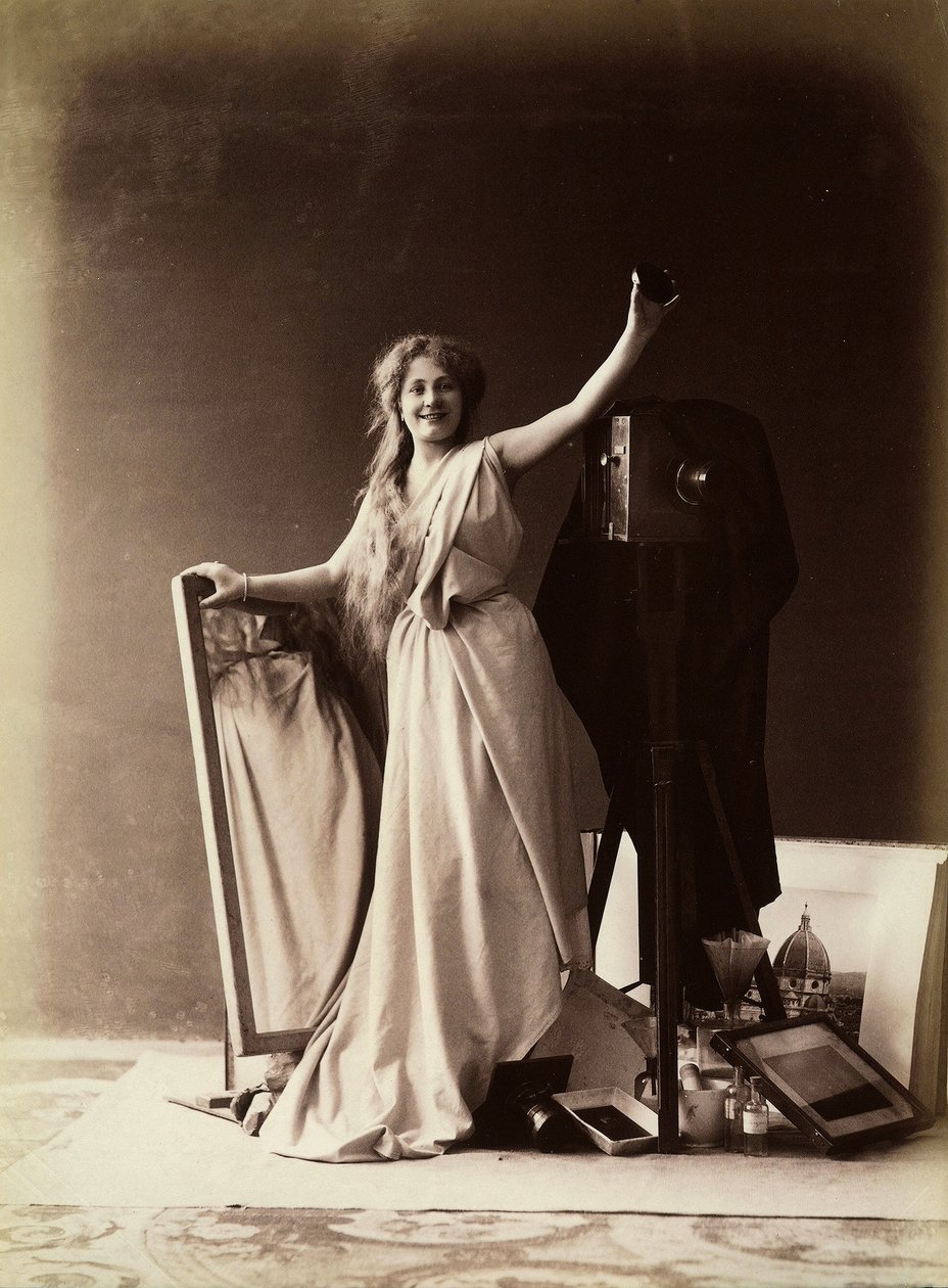 Allegorie van Fotografie door Unknown