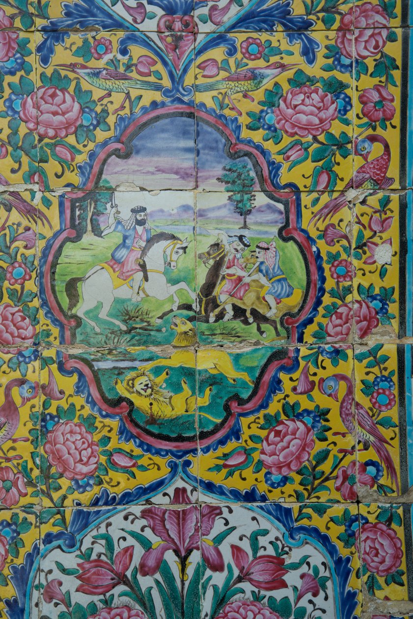 Bagh-e Narenjastan Tuin, Orangerie, Shiraz, Iran door Unknown
