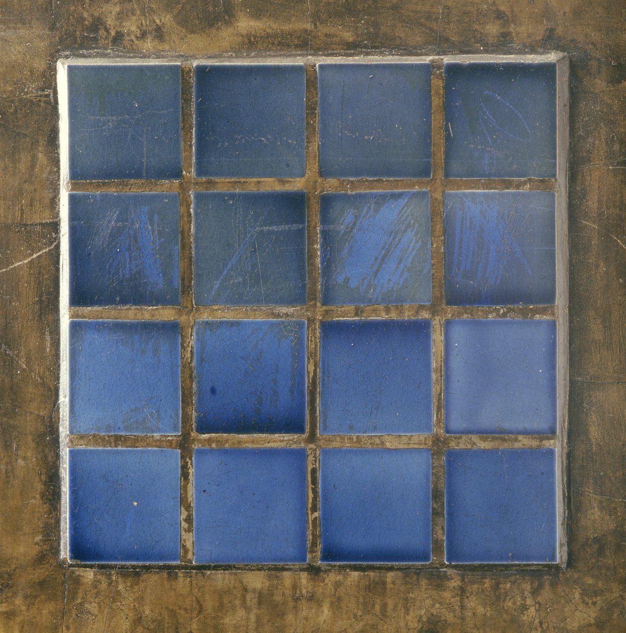 Glasgow School of Art, detail van traptegels door Unknown