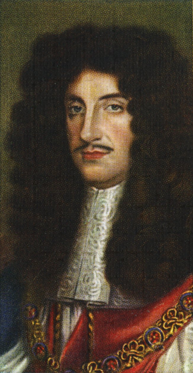 Portret van koning Karel II door Unknown