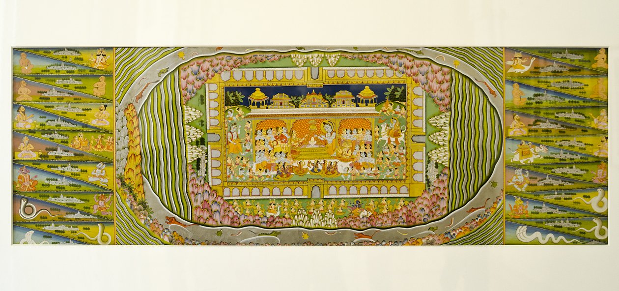 Marwar schilderij: Mandala