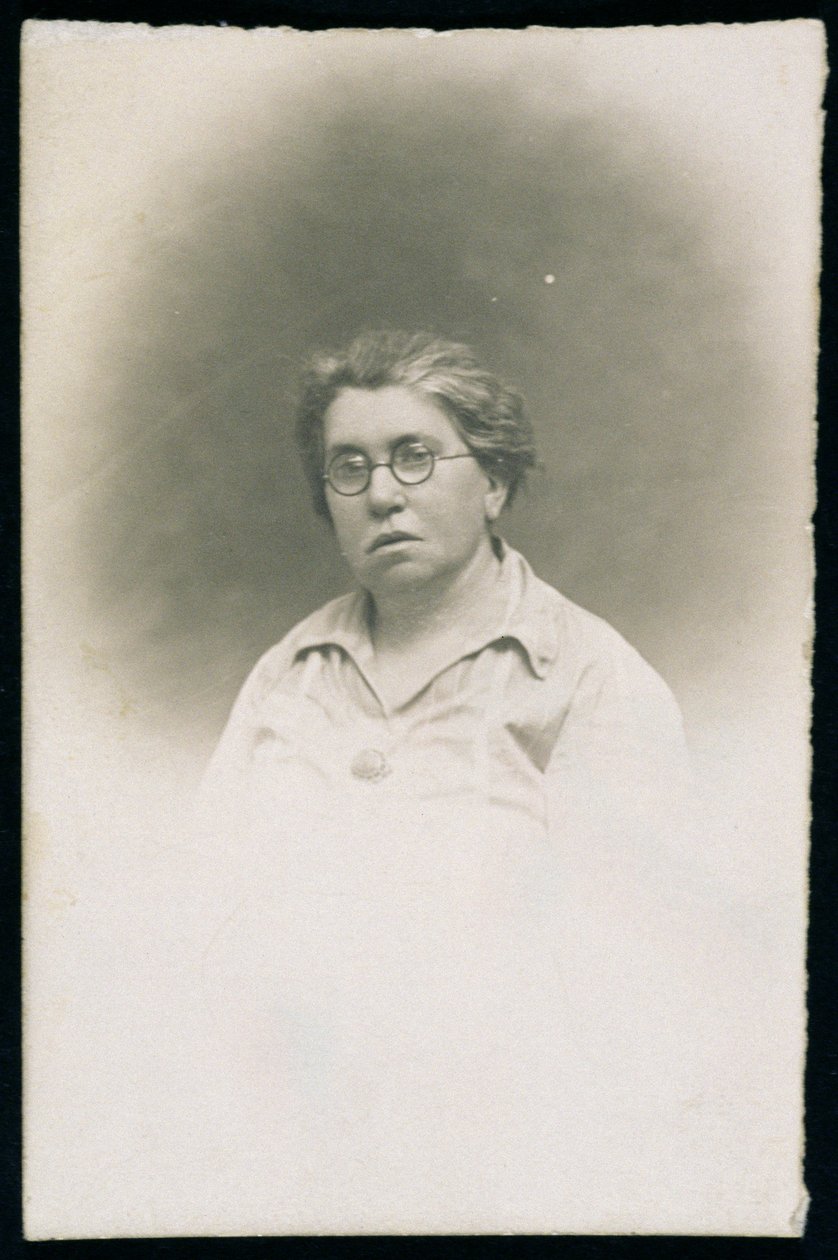Portret van Emma Goldman (1869-1940), 1926 door American Photographer