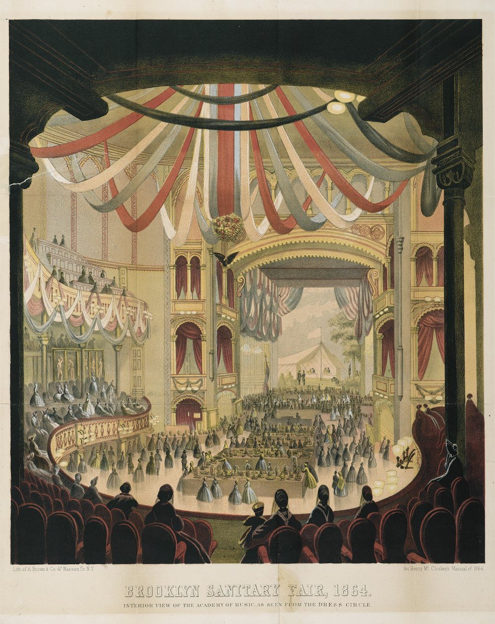Brooklyn Sanitaire Beurs, 1864 door American School