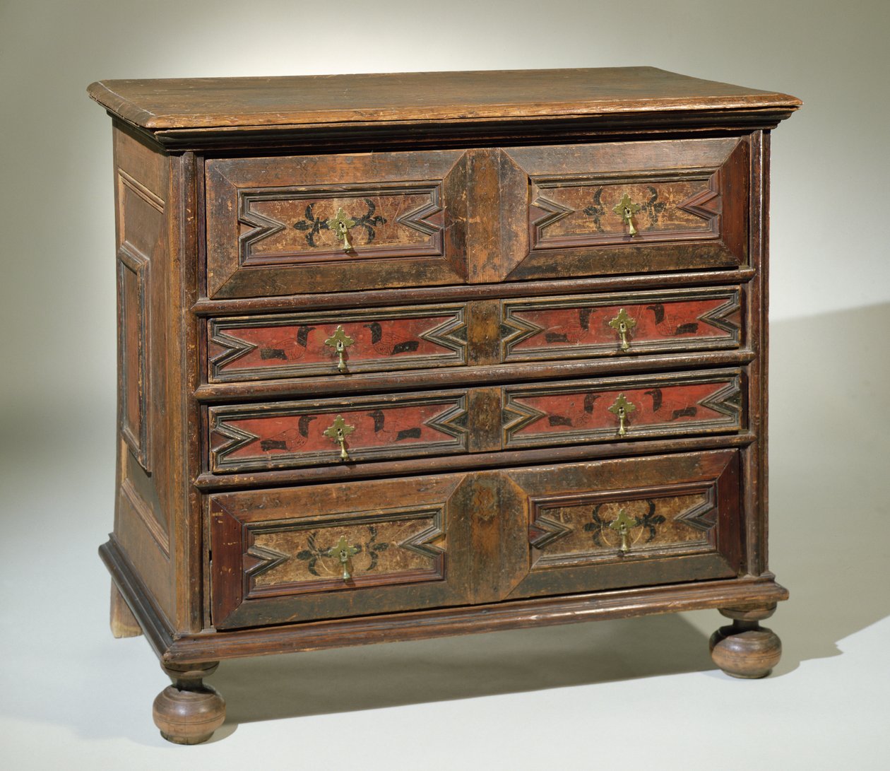 Ladenkast, Massachusetts, 1680-1700 door American School