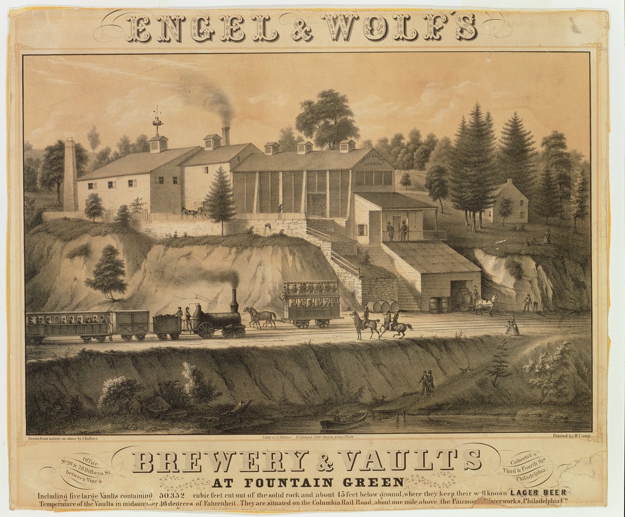 Engel en Wolfs Brouwerij door American School