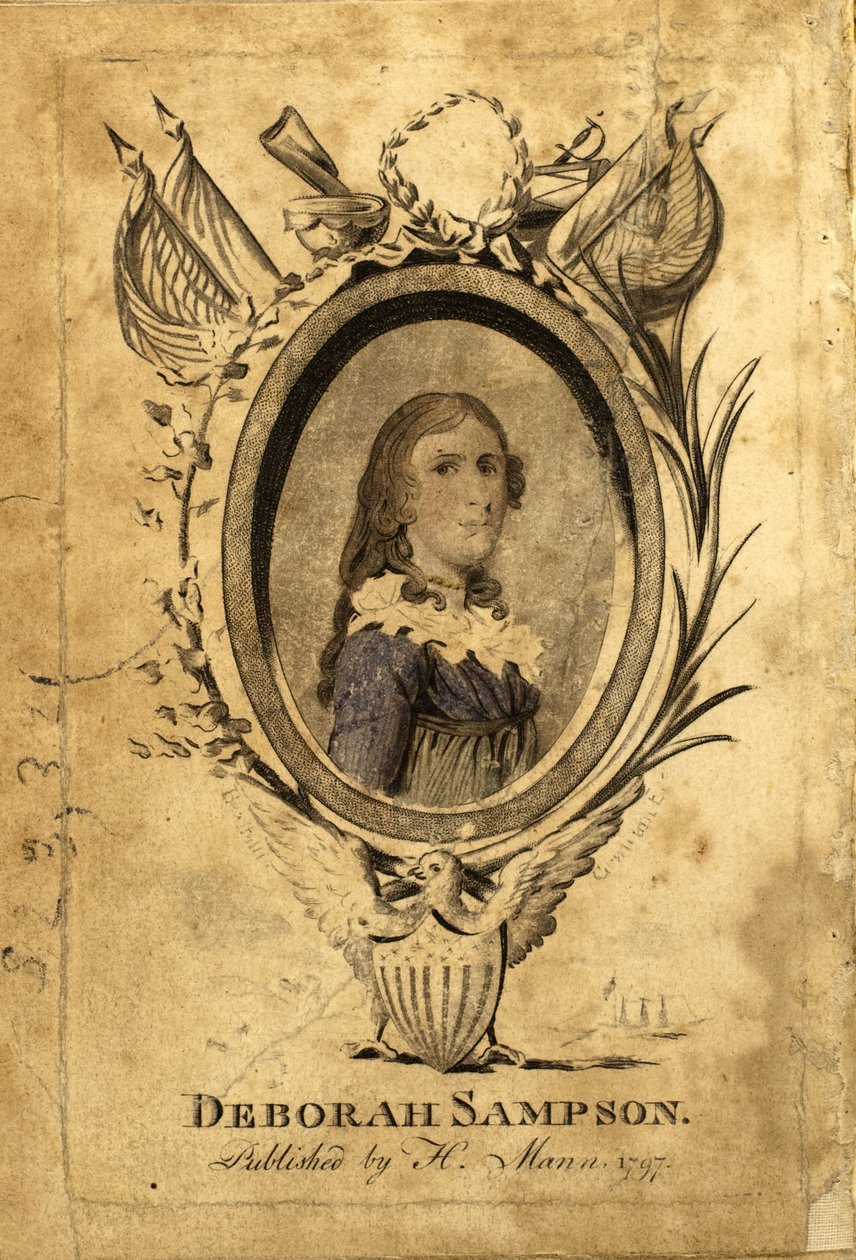 Portret van Deborah Sampson, 1797 door American School
