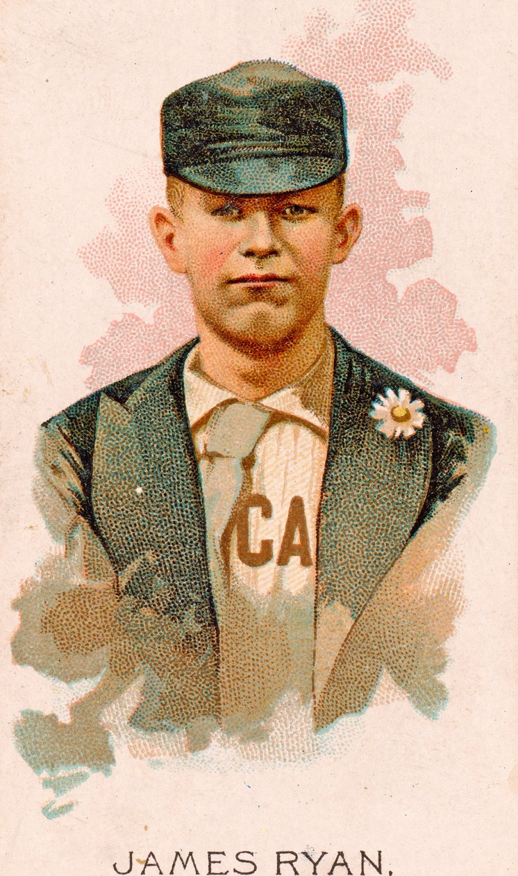 Portret van James Ryan, 1887 door American School
