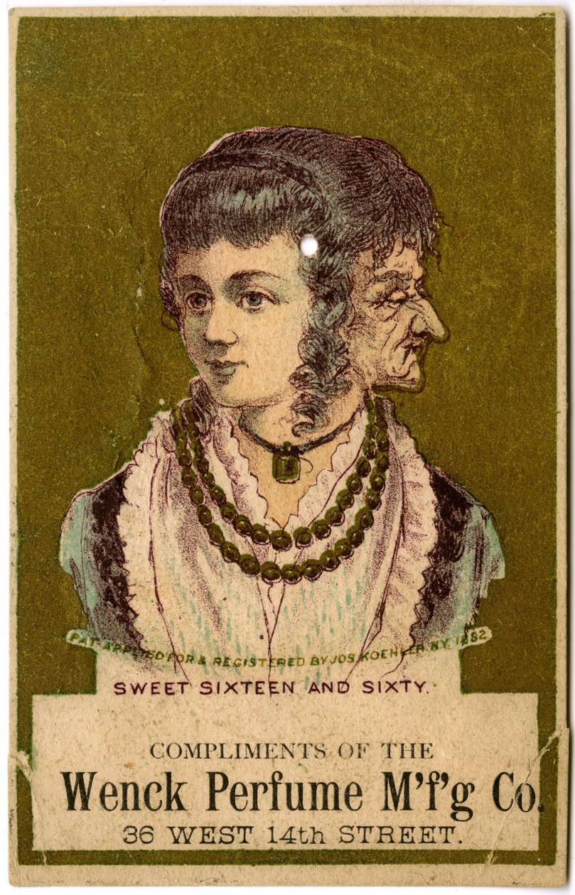 Sweet Sixteen and Sixty, Complimenten van de Wenck Perfume Mfg Co., 36 West 14th Street door American School