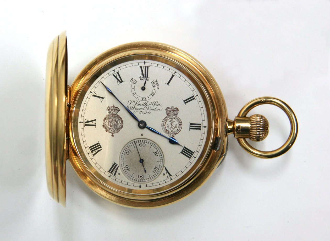 Zakhorloge, gesigneerd S. Smith & Son, 1907 door English School