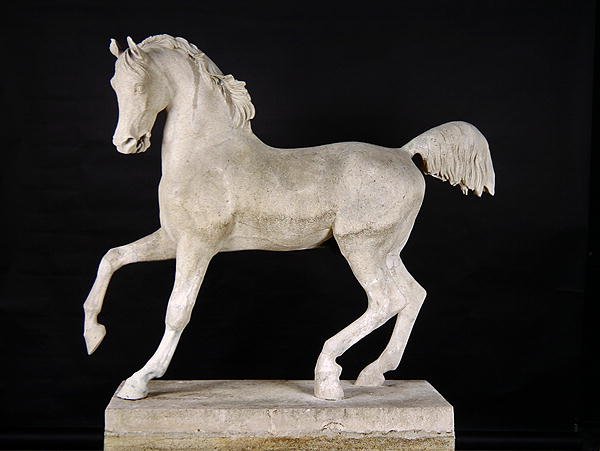 Dansend paard, ca. 1780 door English School